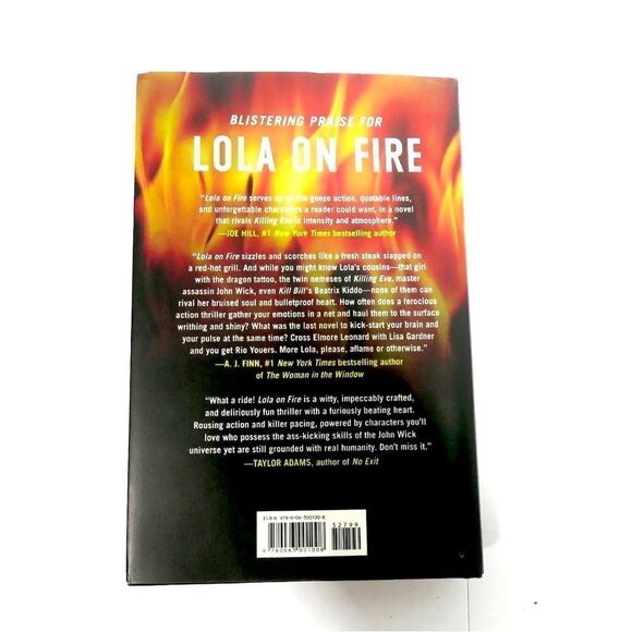 Lola On Fire by Rio Youers ~ 2021 Hardcover Book Good read! - Picture 2 of 4